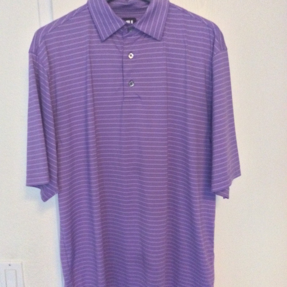 Foot joy polo golf shirt, large
